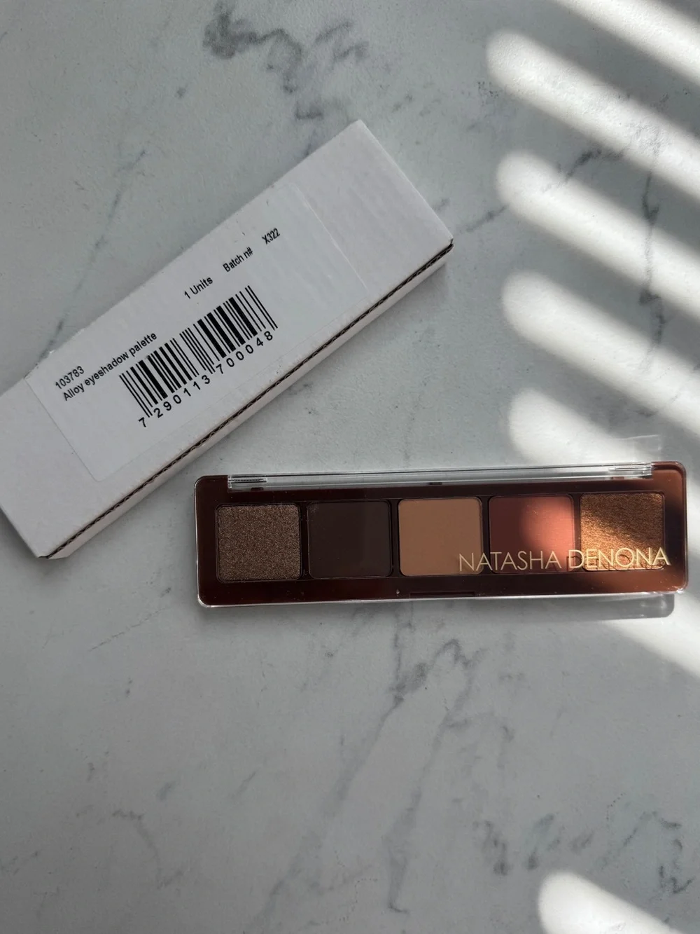NATASHA DENONA ALLOY EYESHADOW PALETTE